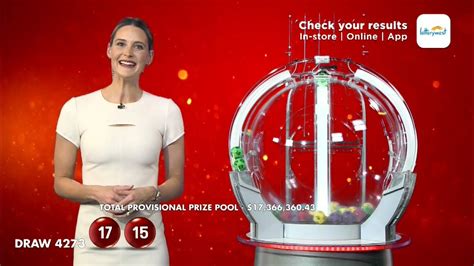 Saturday Gold Lotto Draw 4273 Results .